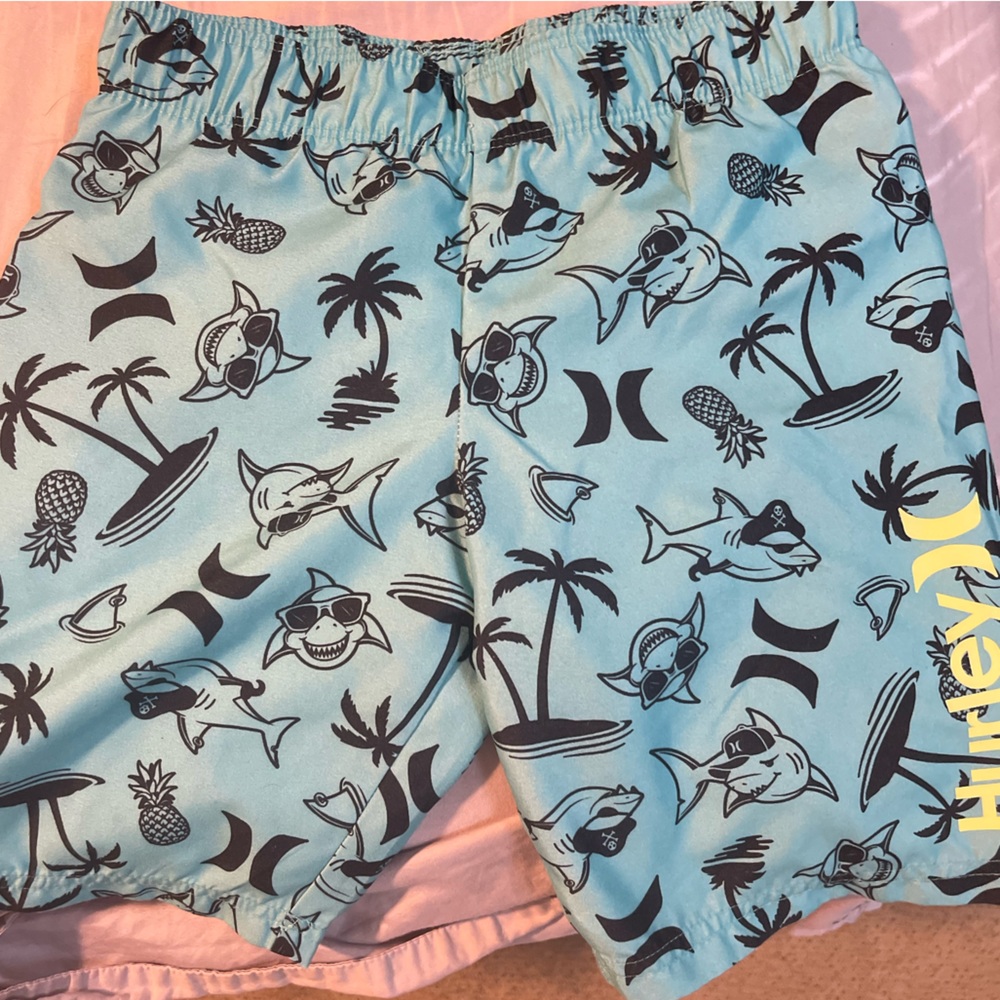 Hurley Boys Swim Trunks & Shirt Set